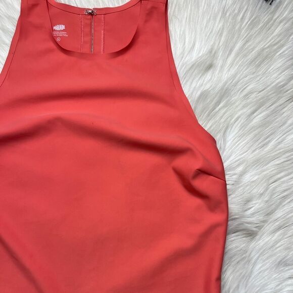 Parade High Neck Bodysuit Coral Pink Size XL - Picture 3 of 5
